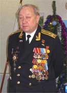 Первый командир АПЛ К-52 Рыков В.П.